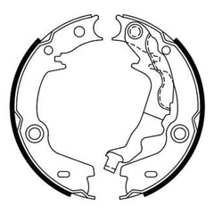 Bosch® BS981 - Blue™ Rear Parking Brake Shoes