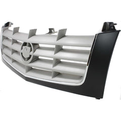 ESCALADE 02-06 GRILLE, Cross Bar Insert, Plastic, Paintable Shell and Insert, w/ Chr Insrt Opn'g Mldg