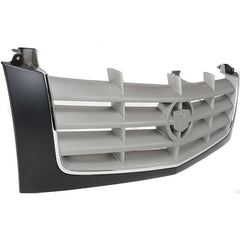 ESCALADE 02-06 GRILLE, Cross Bar Insert, Plastic, Paintable Shell and Insert, w/ Chr Insrt Opn'g Mldg