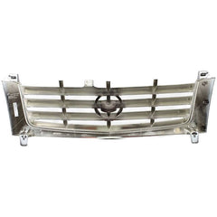 ESCALADE 02-06 GRILLE, Cross Bar Insert, Plastic, Paintable Shell and Insert, w/ Chr Insrt Opn'g Mldg