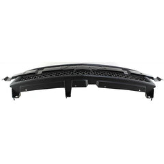 SILVERADO 2500 HD/3500 01-02 GRILLE, Black Mesh, w/ Chrome Center Bar