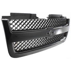 TRAILBLAZER 06-09 GRILLE, Paint to Match Shell and Insert, w/ Chrome Insert Opening Molding, LT Model