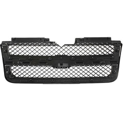 TRAILBLAZER 06-09 GRILLE, Paint to Match Shell and Insert, w/ Chrome Insert Opening Molding, LT Model