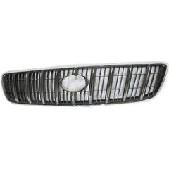MALIBU 06-08 GRILLE, Upper, Black Shell and Insert, LS/LT/LTZ Models, Includes Classic