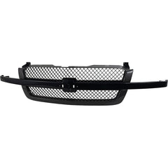 SILVERADO 1500 03-07 GRILLE, Paintable Shell w/ Gray Insert, w/ Center Bar, SS Model, (Including 2007 Classic)