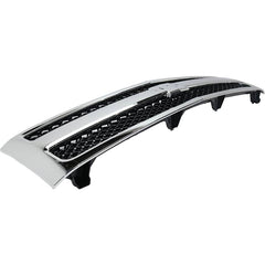 SILVERADO 1500 07-13 GRILLE, Plastic, Chrome Shell/Black Insert, Factory Installed, Excludes 2007 Classic