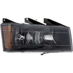 COLORADO/CANYON 04-12 HEAD LAMP RH, Assembly, Halogen, Black Interior, w/o Xtreme Package