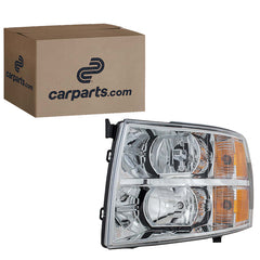 SILVERADO 07-14 HEAD LAMP LH, Assembly, Halogen, Excludes 2007 Classic