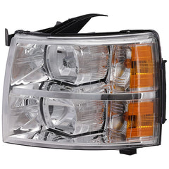 SILVERADO 07-14 HEAD LAMP LH, Assembly, Halogen, Excludes 2007 Classic