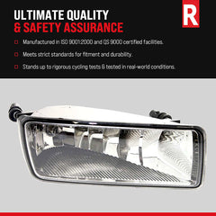 S10 PICKUP 00-03 FRONT FOG LAMP RH=LH, Assembly, Xtreme Model