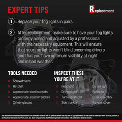 COLORADO 04-12 FRONT FOG LAMP RH=LH, Assembly