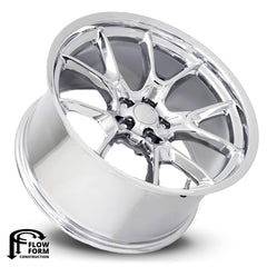 20x11 Aluminum Wheel with 5x115 Bolt Pattern - Chrome