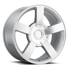 20x8.5 Aluminum Wheel with 6x5.5 Bolt Pattern - Silver