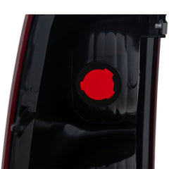 SILVERADO 1500/2500 03-03 TAIL LAMP RH, Lens and Housing, Fleetside - CAPA