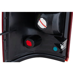 SILVERADO 1500/2500 03-03 TAIL LAMP RH, Lens and Housing, Fleetside - CAPA