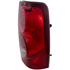 SILVERADO 1500/2500 03-03 TAIL LAMP RH, Lens and Housing, Fleetside - CAPA