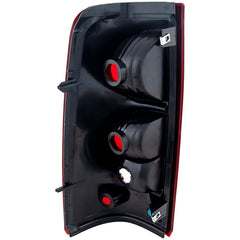 SILVERADO 1500/2500 03-03 TAIL LAMP RH, Lens and Housing, Fleetside - CAPA