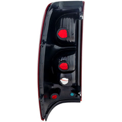SILVERADO 1500/2500 03-03 TAIL LAMP RH, Lens and Housing, Fleetside - CAPA
