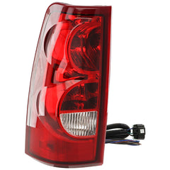 SILVERADO 1500/2500 03-03 TAIL LAMP LH, Assembly, Halogen, Fleetside