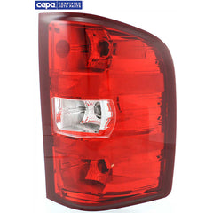 SILVERADO/SIERRA 07-14 TAIL LAMP RH, Assembly, Halogen, Excludes 2007 Classic - CAPA
