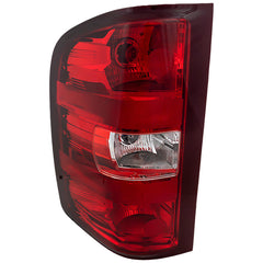 SILVERADO/SIERRA 07-14 TAIL LAMP LH, Assembly, Halogen, Excludes 2007 Classic - CAPA