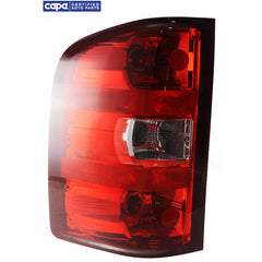 SILVERADO/SIERRA 07-14 TAIL LAMP LH, Assembly, Halogen, Excludes 2007 Classic - CAPA