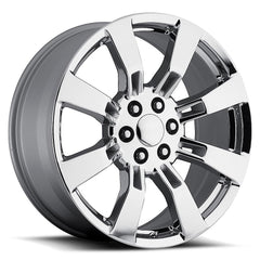 20x8 Aluminum Wheel with 6x5.5 Bolt Pattern - Chrome