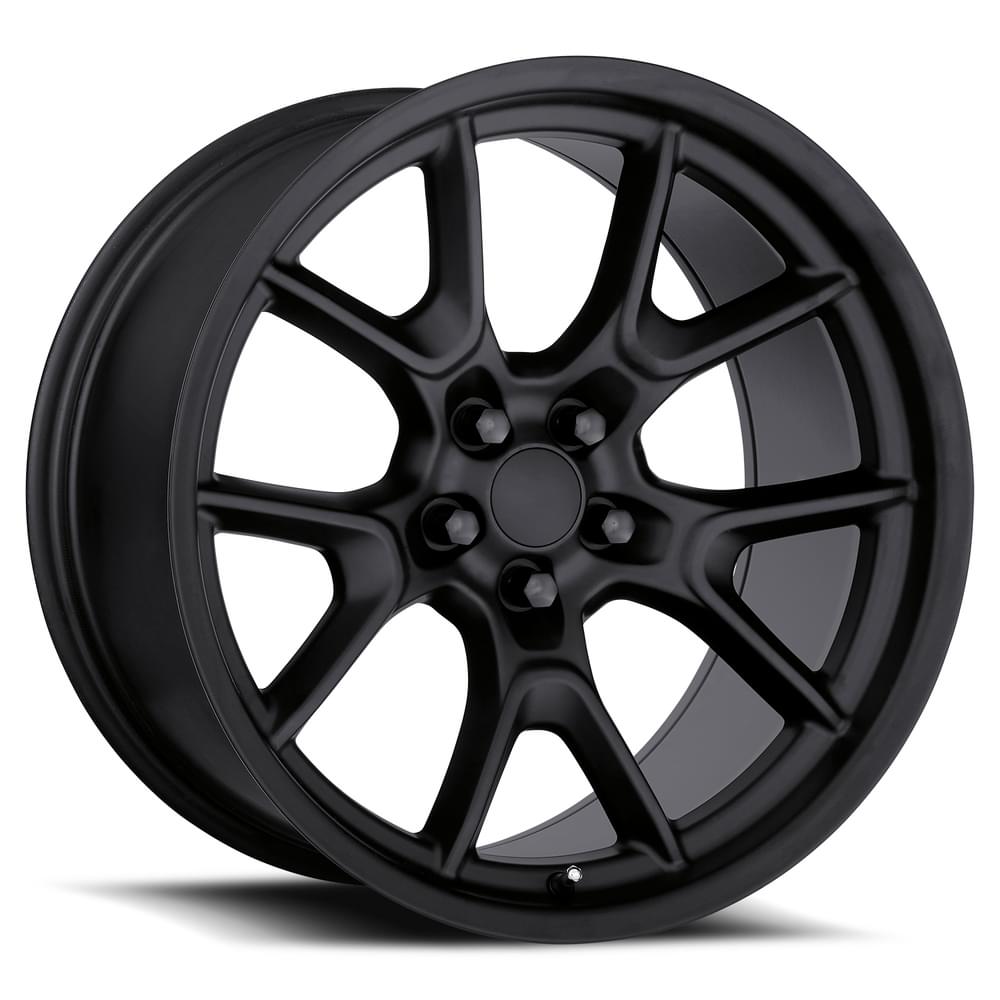 20x10 Aluminum Wheel with 5x115 Bolt Pattern - Satin Black