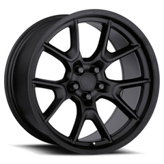 20x11 Aluminum Wheel with 5x115 Bolt Pattern - Satin Black