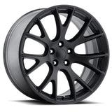 20x9.5 Aluminum Wheel with 5x115 Bolt Pattern - Satin Black