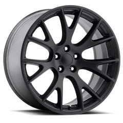 20x10.5 Aluminum Wheel with 5x115 Bolt Pattern - Satin Black