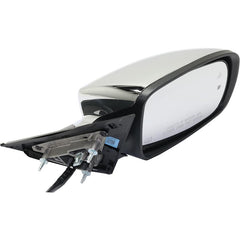 KOOL VUE MIRRORSCHRYSLER 300 11-20 MIRROR RH, Power, Manual Folding, Heated, Chrome, w/ BSD, Memory, Puddle Light, and Signal Light, No Auto-dimming, (Exc. C Model)