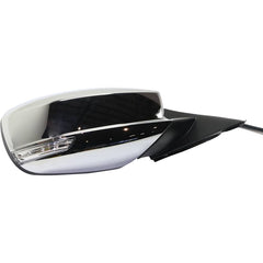 KOOL VUE MIRRORSCHRYSLER 300 11-20 MIRROR RH, Power, Manual Folding, Heated, Chrome, w/ BSD, Memory, Puddle Light, and Signal Light, No Auto-dimming, (Exc. C Model)