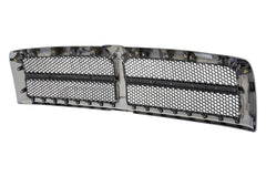 FRONT GRILLE -  CHROME FRAME WITH SILVER MESH INSERT -  FITS 1994-2001