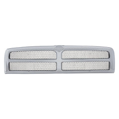 FRONT GRILLE -  CHROME FRAME WITH SILVER MESH INSERT -  FITS 1994-2001