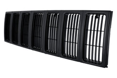 FRONT GRILLE [INSERT PANEL] MATTE BLACK FINISH -  MADE OF PLASTIC