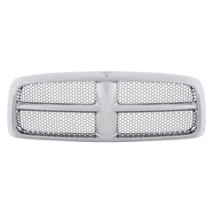FRONT GRILLE -  CHROME FRAME WITH PAINT TO MATCH HONEYCOMB INSERTS -