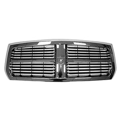 GRILLE -  CHROME AND BLACK -  MADE OF PLASTIC