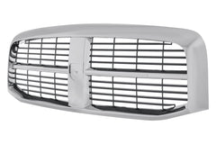 FRONT GRILLE -  CHROME FRAME AND BLACK/PAINT TO MATCH BILLET STYLE