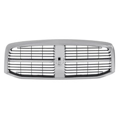 FRONT GRILLE -  CHROME FRAME AND BLACK/PAINT TO MATCH BILLET STYLE