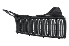 GRILLE -  BLACK/PAINT TO MATCH FINISH -  1-PIECE CONSTRUCTION FRAME AND