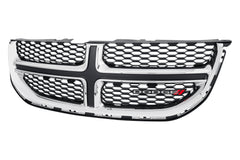 FRONT GRILLE -  CHROME/BLACK -  MADE OF ABS PLASTIC