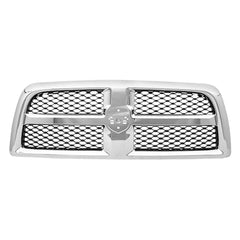 FRONT GRILLE -  CHROME FRAME WITH BLACK HEX INSERT -  FOR USE WITH RAM