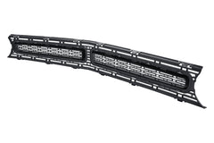 FRONT GRILLE -  FOR RT AND SXT MODELS -  MATTE BLACK WITH CHROME MOLDING -