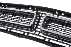 FRONT GRILLE -  FOR RT AND SXT MODELS -  MATTE BLACK WITH CHROME MOLDING -