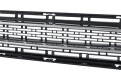 FRONT GRILLE -  FOR RT AND SXT MODELS -  MATTE BLACK WITH CHROME MOLDING -