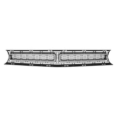 FRONT GRILLE -  FOR RT AND SXT MODELS -  MATTE BLACK WITH CHROME MOLDING -