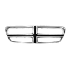GRILLE SHELL -  CHROME/BLACK -  MADE OF PLASTIC
