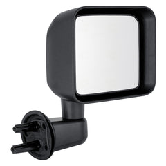 LKQ Corp - Passenger Side Manual View Mirror (Non-Heated, Foldaway) (Standard Line) for Jeep Wrangler 2007-2018