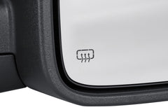 PASSENGER SIDE POWER DOOR MIRROR -  WITH HEATED GLASS -  TEXTURED -